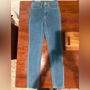 NWT Commando Do It All High Rise Blue Stretch Denim Jeans XS Versatile And Easy!